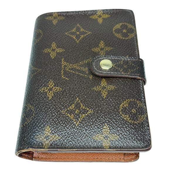 Louis Vuitton Monogram Kisslock Wallet And LV Box Authentic Vintage - Picture 16 of 16